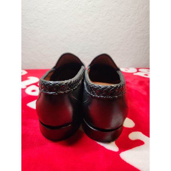 Allen Edmonds Maxfield Black Leather Tassel Loafers Men’s Size 11.5 main image 6